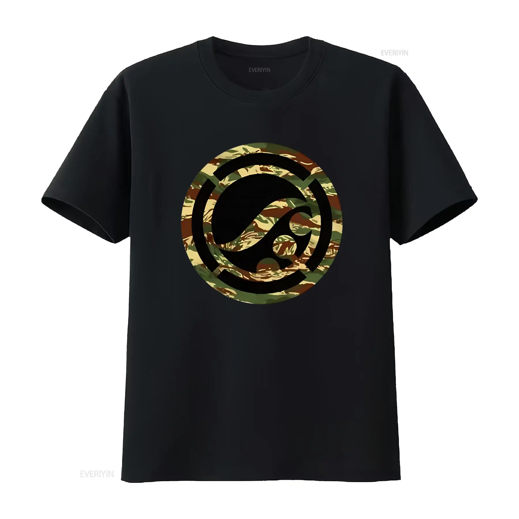 Streetwear Brand Logo Design - Shoyoroll OG 로고 카무플라주 디자인 티셔츠