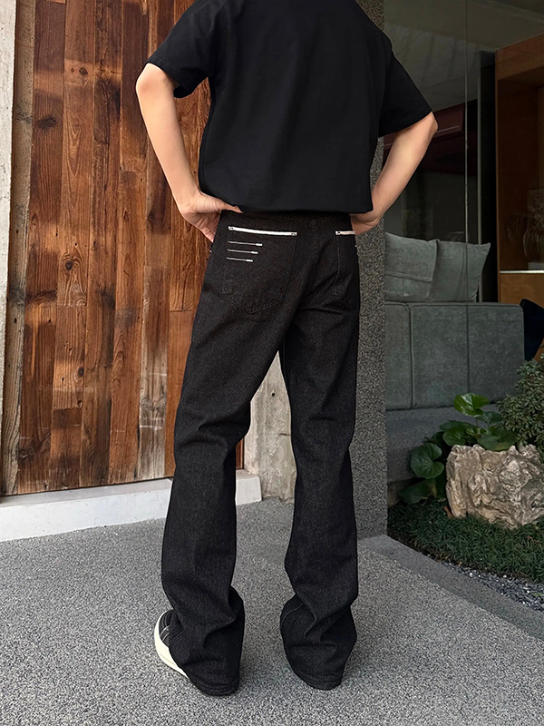 Streetwear Brand Denim - 클린핏 아메리칸 하이 스트리트 스키니 플레어