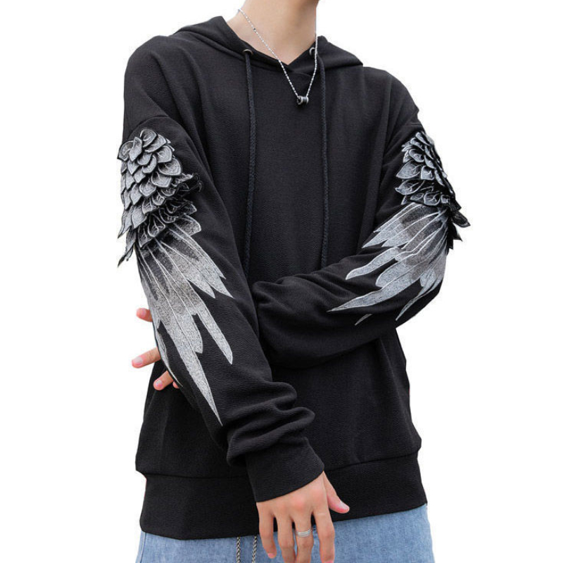 Streetwear Brand Hoodies - 남성용 운동복 후드 수 놓은 남성