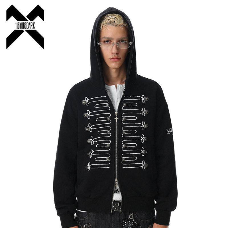 남성 여성 스트리트웨어 지퍼업 후디 블랙 가디건 스웨트 - Streetwear Brand Hoodies 리뷰 및 가격
