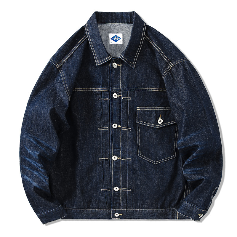 남성용 캐쥬얼 레트로 데님 재킷, 아메리칸 카고 코트, - Streetwear Brand Denim 리뷰 및 가격