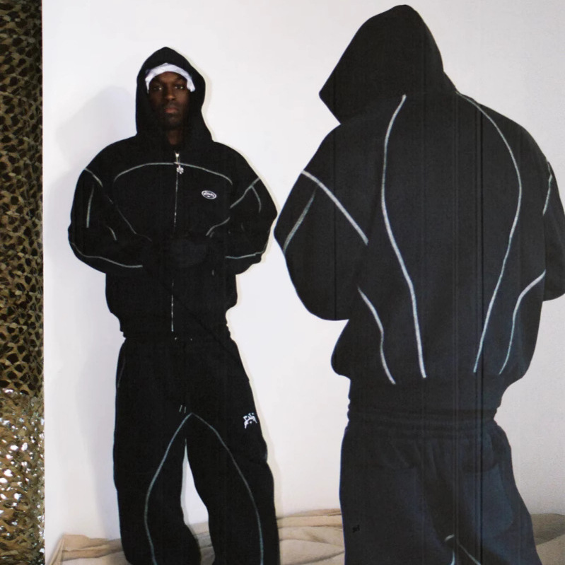 루즈핏 지퍼 후드티 스트릿웨어 유니섹스 캐주얼 아우터웨 - Streetwear Brand Hoodies 리뷰 및 가격