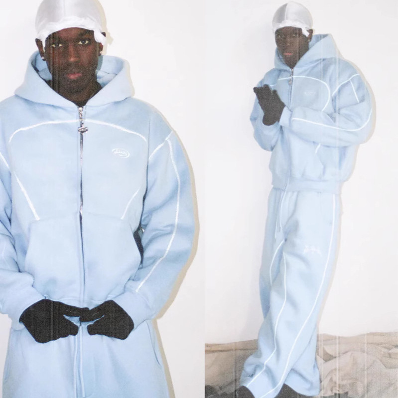 루즈핏 지퍼 후드티 스트릿웨어 유니섹스 캐주얼 아우터웨 - Streetwear Brand Hoodies 리뷰 및 가격