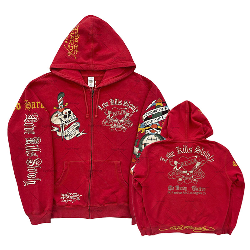 아메리칸 고딕 록 스컬 본스 오버사이즈 후디 Y2K 힙 - Streetwear Brand Hoodies 리뷰 및 가격