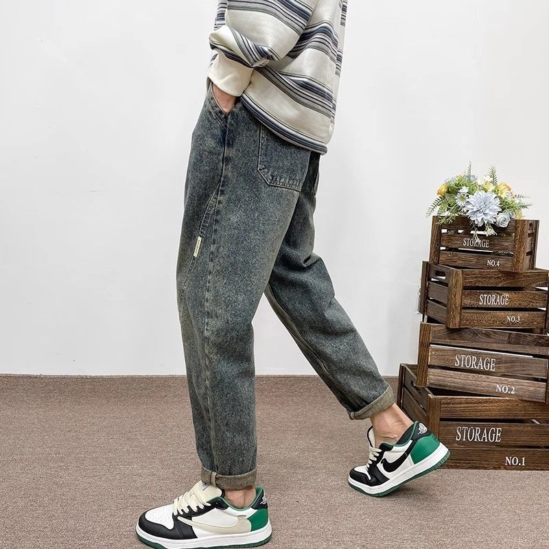 여름 새로운 오리지널 트렌디 브랜드 레트로 청바지 하란 - Streetwear Brand Denim 리뷰 및 가격
