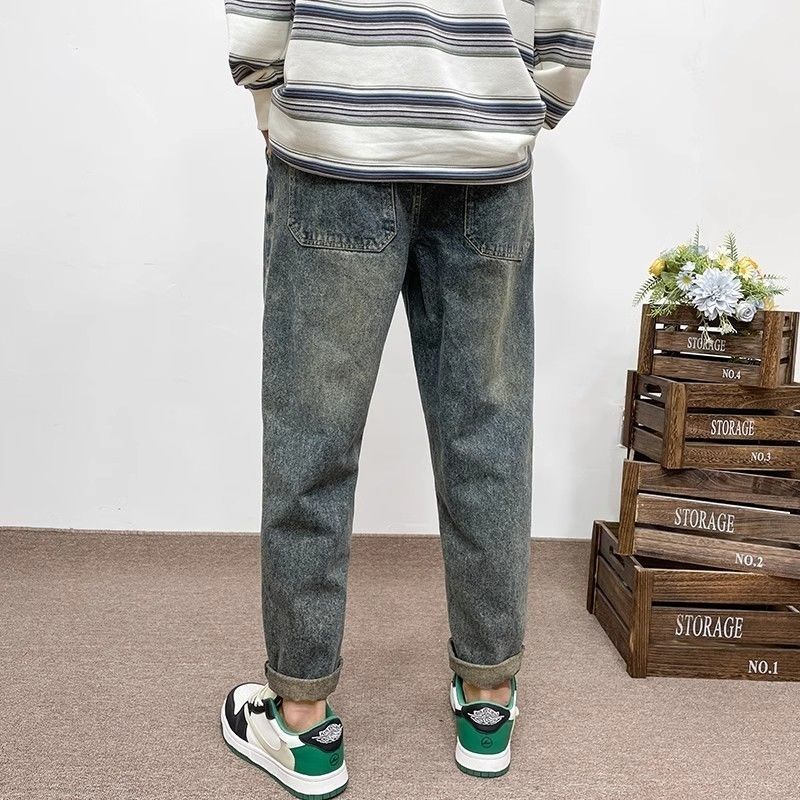 여름 새로운 오리지널 트렌디 브랜드 레트로 청바지 하란 - Streetwear Brand Denim 리뷰 및 가격