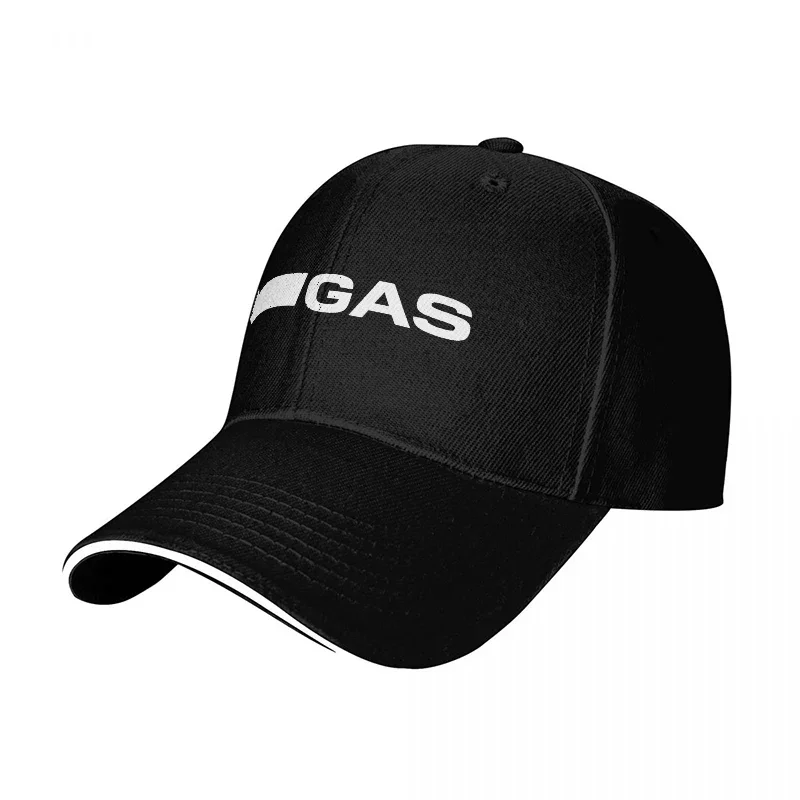새로운 GAS 브랜드 로고 블랙 야구 모자, 화이트 트 - Streetwear Brand Logo Design 리뷰 및 가격