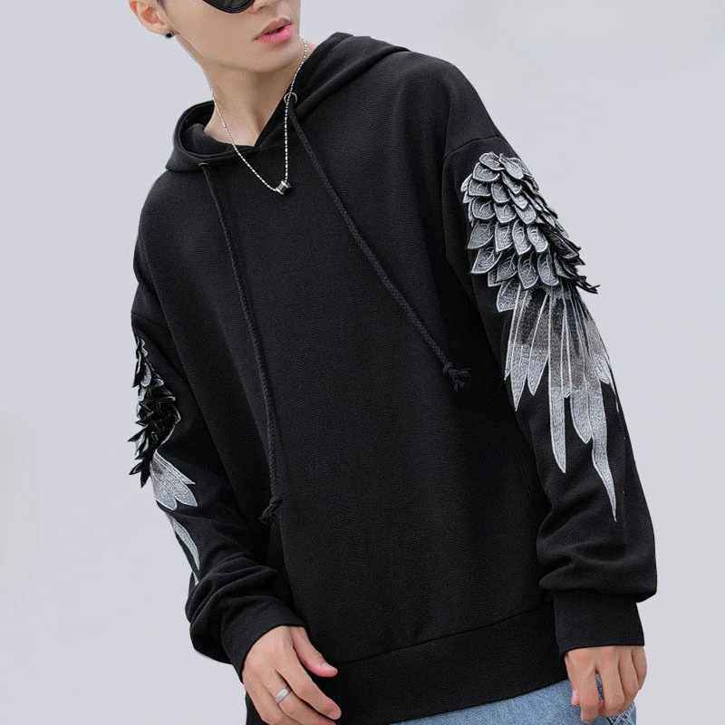 남성용 운동복 후드 수 놓은 남성 의류 힙합 후드 흰색 - Streetwear Brand Hoodies 리뷰 및 가격