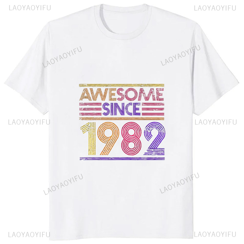 한정판 1982 빈티지 프린트 티셔츠, 80 년대 캐주 - Streetwear Brand T Shirt 리뷰 및 가격